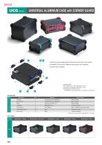 UCG series - UNIVERSAL ALUMINIUM CASE with CORNER GUARDS