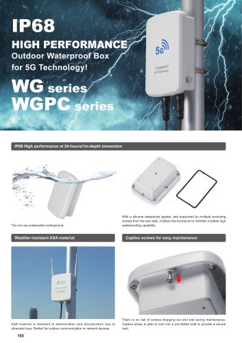 WG-J series - IP68 HIGH PERFORMANCE WATERPROOF JUNCTION BOX