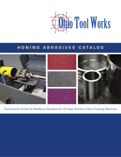 HONING ABRASIVES CATALOG