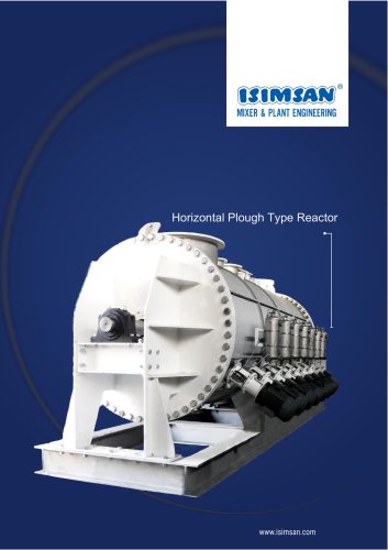 Horizontal Plough Type Reactor