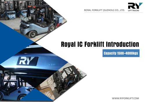 Royal IC Forklift Introduction