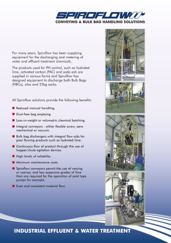 Industrial Effluent & Water Treatment