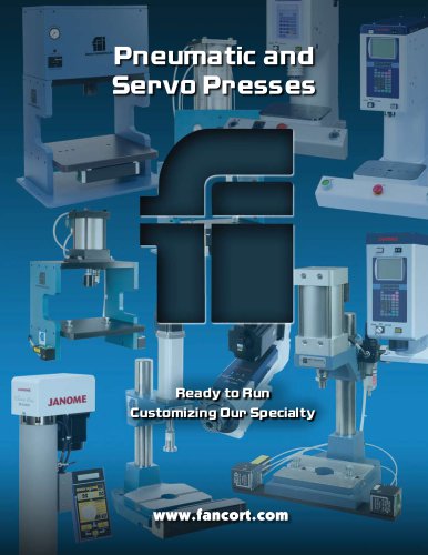 Pneumatic and Servo Presses