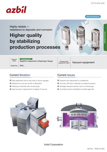 High reliable resistance vacuum measurement