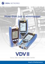 VDV II - Voice, Data and Video Cable Verifier