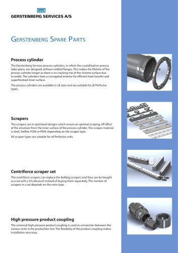 Gerstenberg Spare Parts