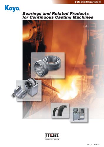 Bearings for Continuous Casting Machines