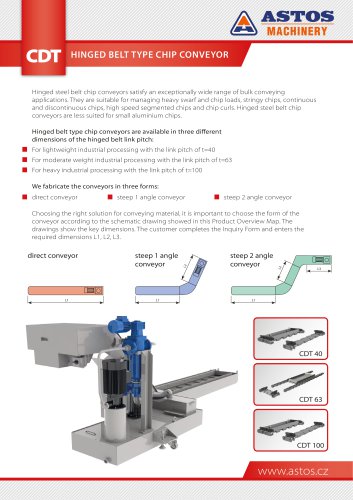 CDT – for CNC machines