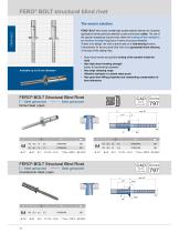 Structural blind rivet FERO BOLT