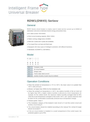 RDW1(DW45) Seriesv