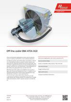 Off-line cooler BNK ATEX-3GD