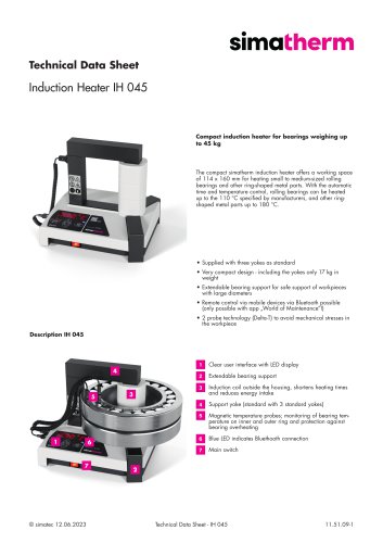 11 51 09 - Technical Data Sheet - IH 045 - EN