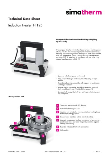 11 51 10 - Technical Data Sheet - IH 125