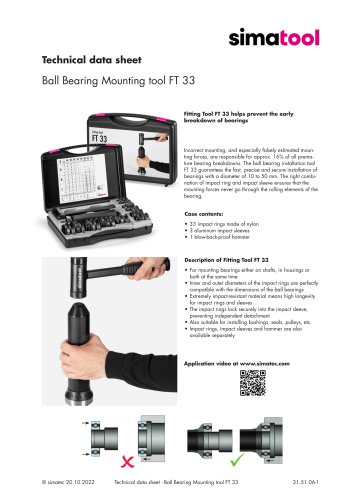 31 51 06 - Technical Data Sheet - FT 33 - EN