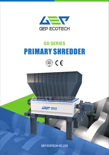 GP series hydraulic primary shredder