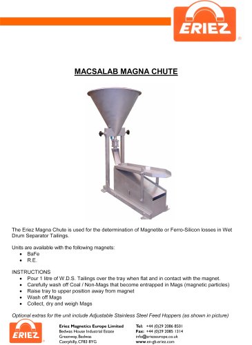 Eriez Magna Chute