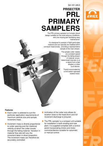 PRL Primary Samplers