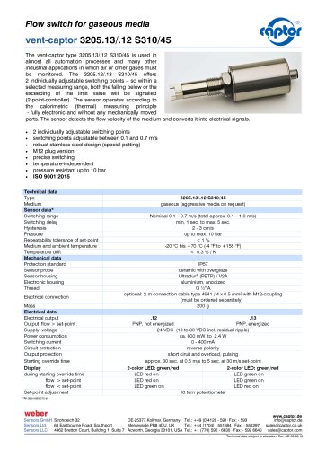 vent-captor 3205.13/.12 S310/45