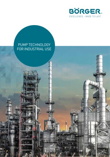 Pump Technology for Industrial use