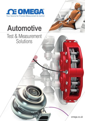 Automotive test and measurement solutions