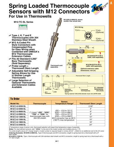 M12-TC-SL Series