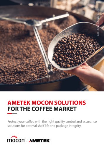 Coffee Market Brochure for Package Testing