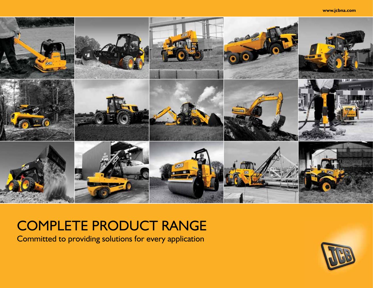 Complete Product Range - JCB