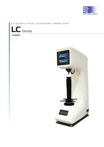 FULL-AUTOMATIC LOAD-CELL SYSTEM ROCKWELL HARDNESS TESTER LC Series