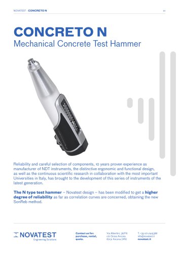 CONCRETO N - Technical Sheet