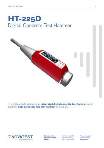 HT-225D - Technical Sheet