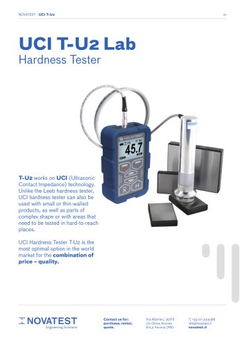 UCI T-U2 Lab - Technical Sheet