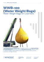 WWB-100 (Water Weight Bags) - Technical Sheet