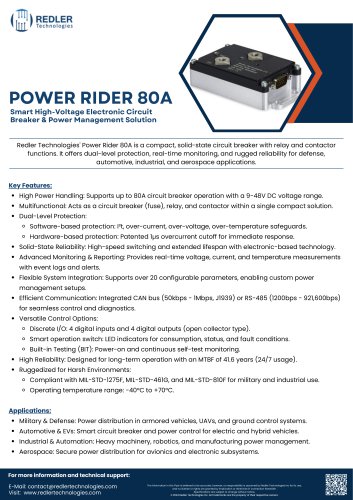 Power Rider 80A