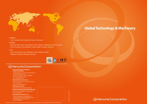 Global technology and machinery