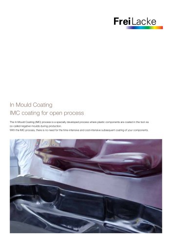 IMC coating (Inmould Coating)