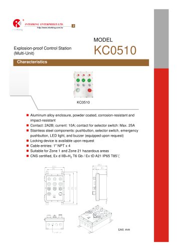 Safety Control-Control Station (KC0510)