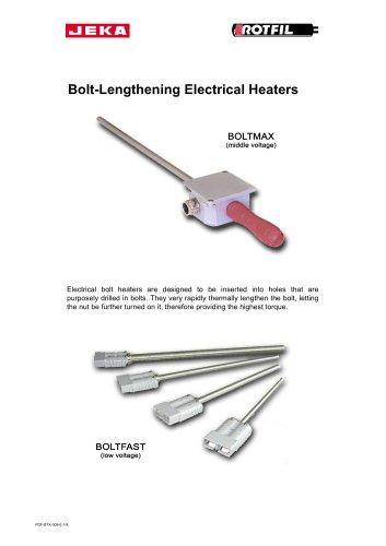  Bolt Heaters - BOLTMAX