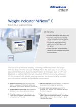 weight indicator MiNexx® C
