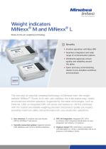 Weight indicators  MiNexx® M and MiNexx® L