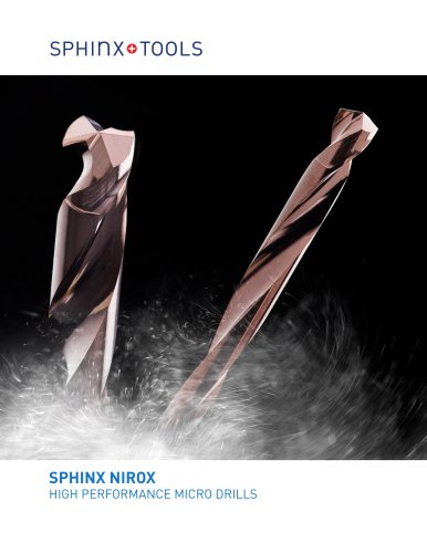 SPHINX NIROX HIGH PERFORMANCE MICRO DRILLS