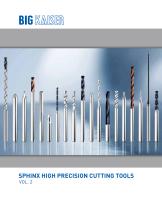 Sphinx Vol. 2 High Precision Cutting Tools