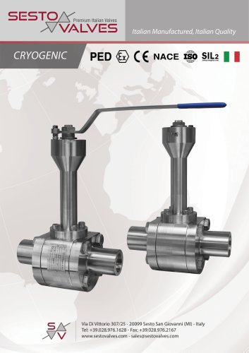 Cryogenic Ball Valve