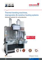 Thermal-bonding machines, impregnation & resistive-heating systems