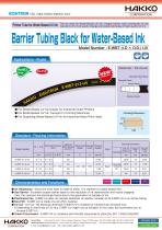 WBT-UV_Barrier Tubing Black for Water-Based Ink