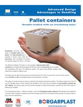 Pallet containers 