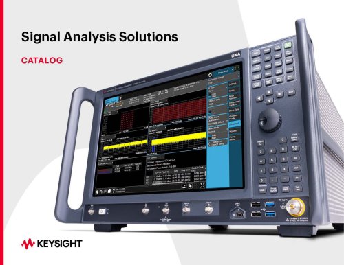 Signal Analysis Solutions