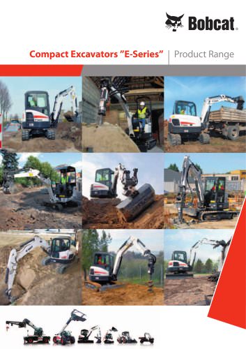 Excavators - Product range