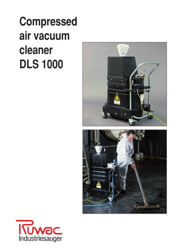 Compressed air vacuum cleaner DLS 1000