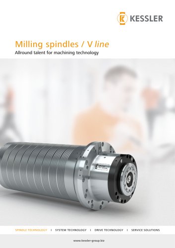 Milling spindles / V line