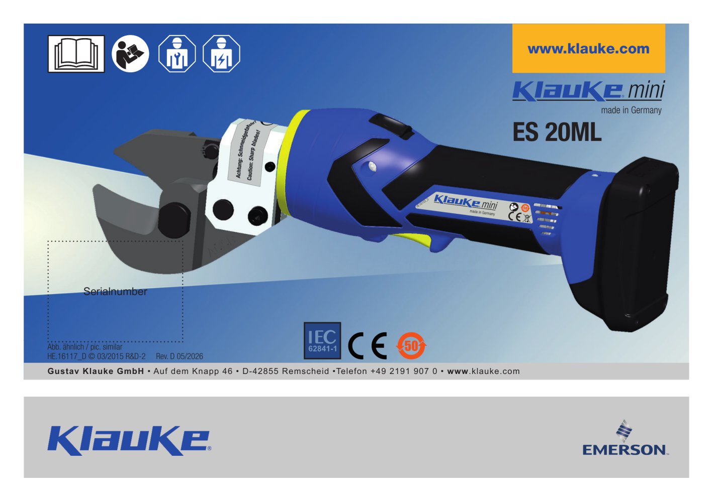 ES 20ML - Klauke